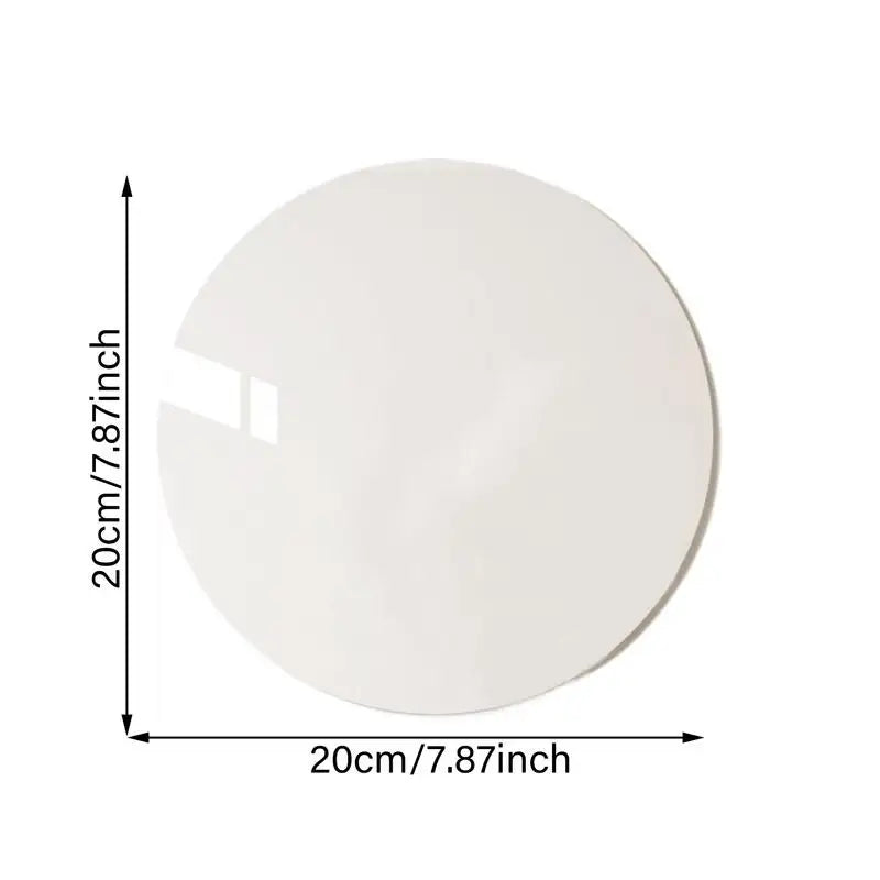 Acrylspiegel für die Wand, rahmenlose Badezimmer-Wandspiegel-Aufkleber, selbstklebende Badezimmer-Kosmetikspiegel, wasserdichte Raum-Wanddekoration