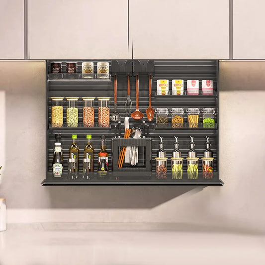 Intelligenter elektrischer hängender Schrank Hebe korb Küchen schrank vertikaler Pulldown-Rack