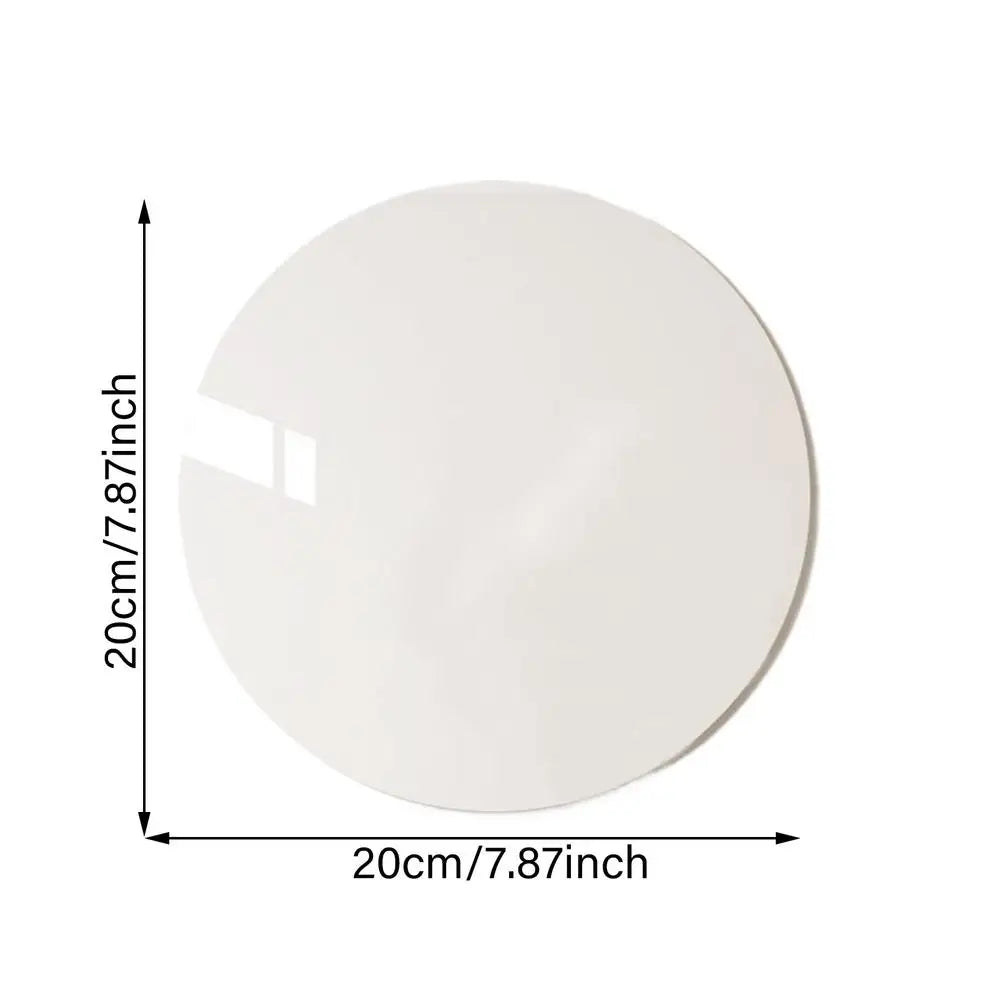 Acrylspiegel für die Wand, rahmenlose Badezimmer-Wandspiegel-Aufkleber, selbstklebende Badezimmer-Kosmetikspiegel, wasserdichte Raum-Wanddekoration